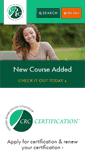 Mobile Screenshot of crccertification.com